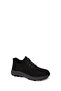 Men's Black Lace-Up Thick Soled Nubuck Leather Casual Sneaker Wm700005Dn - 7