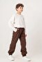 Boy's Soft Linen Trousers with Elastic Cuffs City Style 5502 - 3