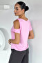 Pink Women's Printed Basic T-Shirt - 4