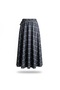 Plaid Patterned Bell Skirt - 2