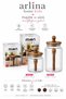 Set of 2 Acacia Lid Glass Jars with Spoons and Acacia Stand 650ml, 1000ml - 4