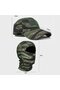 Camouflage baseball cap with neck warmer balaclava style16. - 2