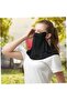 UPF 50+ UV protection face mask, sun and breathable, cool comfortable, with adjustable ear loops, suitable for summer, protects the neck. - 4