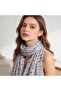 Beach towel 160x50cm thin scarf sun protection women's. - 5