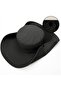 Unisex wide brim sun hat 62cm 12cm brim waterproof UV cowboy.