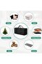 Garden mat cover - storage bag Moisture-proof zipper Rectangular 100x48x25 cm Black suitable for furniture - 3