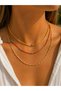 3-Piece Sun Sparkle Beaded Women's Necklace Set 🏖️ 🧡 - 3