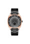 Men's Rose Gold Stainless Steel Watch, Grey Dial | Tr45rg