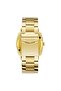 Men's Gold Stainless Steel Watch, Blue Dial | Tr45gdb - 5