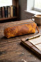 Genuine Leather Pen Holder with Box, Handmade Multi-Purpose Makeup Brush Bag, Organizer Leather Case
