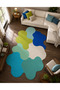 Eta Traditional Patterned Modern Woven Base Decorative Carpet Eta4074 - 2