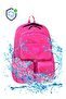 👜   Pink Multi-Compartment Backpack