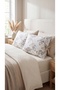 Eucalyptus Patterned Lace Pillowcase 50X70 cm |   100% Cotton Decorative Pillowcase - 3