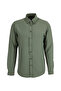 Khaki Men's Buttoned Tailored Fit Shirt Ace201262060 - 6