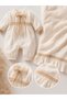 5-Piece Embroidered Tulle-Detail Newborn Girl Baby Hospital Release Set/100% Cotton Premium Baby Girl Zibin Set/Gift Hospital Release Set - 6