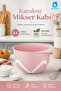 4 Liter Mixer Bowl Without Lid Pink Bpa Free Dough Kneading Mixing Whisking Bowl - 2