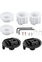 Handle adapter set shower parts. - 3