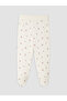Ecru Baby Girl Booties and Pants Set of 2 - 4