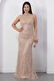 Halter neck beaded tulle dress 41091 - 3