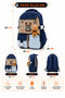 3-Piece Primary School School Bag Set Backpack Thermal Lunch Bag Pencil Holder - 3