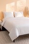White Stripe Ranforce Double Duvet Cover Set – 4 Pieces - 4
