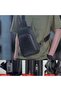 Fingerprint Reader Metal Lock Safety Precaution Leather Shoulder Bag Wb58 - 2