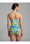 Half-Supported Lined Swimsuit - 2