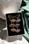 Baget Stone Fan Necklace - 4