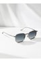 Oslo Metal Stainless Men's Uv400 Protected Framed Square New Season Sunglasses - 6