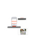 Mini mop 180° cleaning tool for countertops, windows, glass, and floors - box of 40 - 2