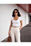 Women's Square Neck Bodysuit - 3