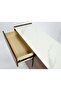 Bedroom Makeup Vanity - Dresser For Hairstyle Walnut 150*40*75cm - 6