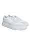 White Color Lace-Up Genuine Leather Men's Shoes