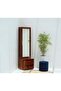 Opel Home Dressing Unit Table with Mirror (Honey finish) (51x46x184)