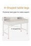 Makeup Vanity Table, Dressing Table With 3 Modes Adjustable Lighted Mirror ,1 Drawer Makeup Storage Cabinet Small Vanity Tablle for Bedroom(60×40×126CM） - 5