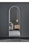 Full Length Standing Dressing Mirror 60X165 White Color - 3