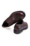 Brown Lace-Up Genuine Leather Men's Shoes - 2