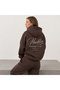 Unisex Men's and Women's Macklin Owners Printed Oversize 3 Thread Hooded Jogger Bottom Tracksuit Set - 2