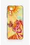 Redmi Note 12S Compatible Tiger of the Sun Patterned Silicone Case - 2