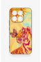 Mi 17t Pro 5g Compatible Tiger of the Sun Patterned Silicone Case - 2