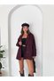 Women's Windbreaker Detailed Midi Length Belted Trench Coat - 5