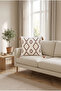 Ethnic Patterned Geometric Embroidered Decorative Throw Pillow Cover (Without Inner Filling) - 3