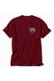 Retro Erik Poster Design T-Shirt - Red - 5