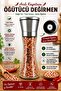 Ceramic Pepper and Spice Mill Grinder with Metal Head 235Gr- (Salt Mill)