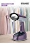 Foldable Handheld Garment Steamer|1400W| 150 ML| Upto 25g/min Continuous Powerful Steam |Lock Steam Switch| Ultra Easy Wrinkle Remover| Travel-Friendly |Removable Fabric Brush |SGS-315N Purple