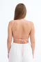 Stone Embellished Asymmetrical Cut Bustier A3083 - 6