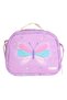 Kids Lilac Butterfly Patterned Girls' School Lunch Bag L7222-1 - 2