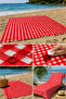 Beach Cover Waterproof Liquid Repellent Stain Resistant Picnic Cover Beach Mat Camping Cover - 3