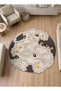 Sdt Traditional Patterned Modern Woven Base Decorative Carpet Sdtamor5138 - 3