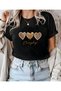 Leopard Enjoy Life Everyday Printed Design Tshirt - Mother-Daughter Combination T-Shirt - 2